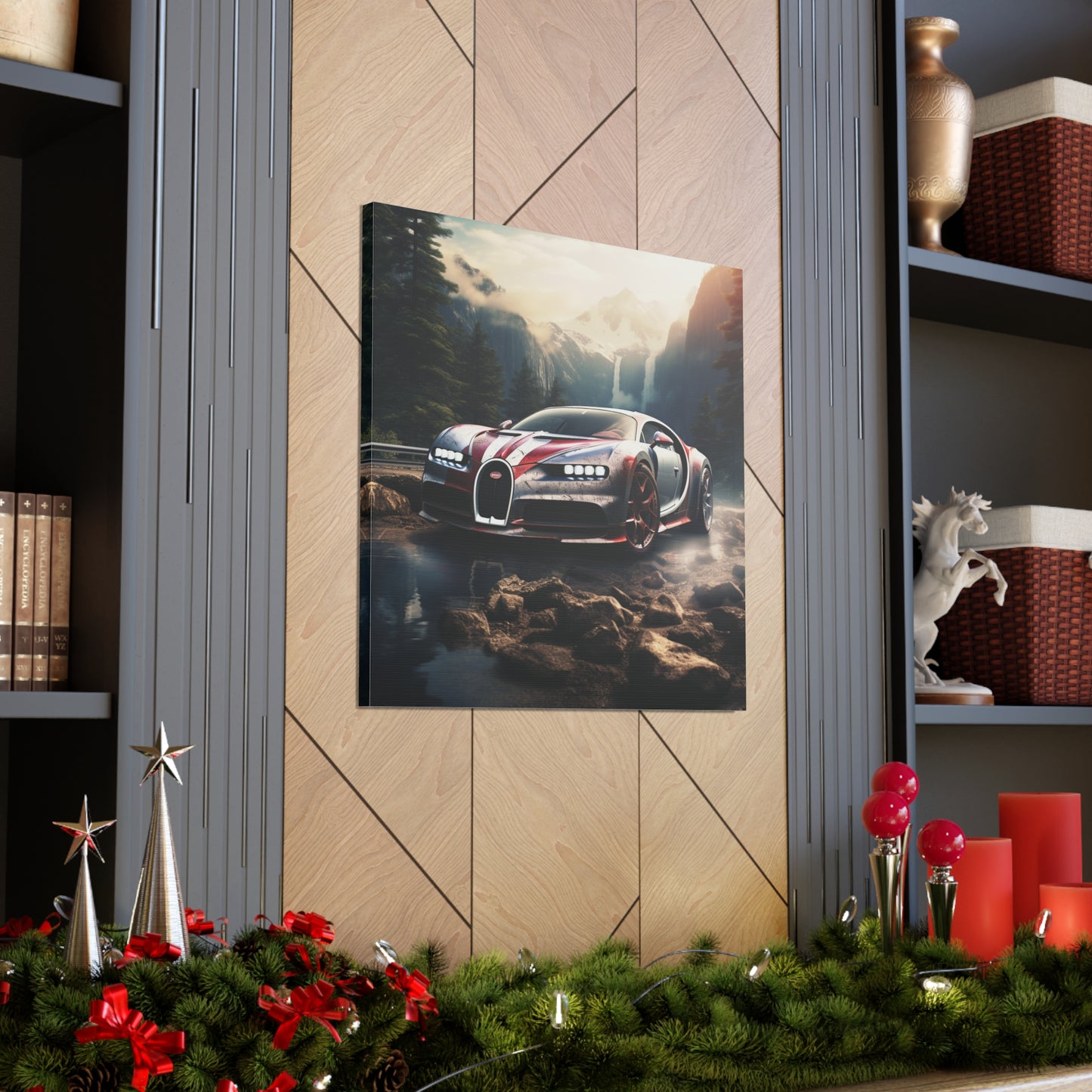 Canvas Gallery Wraps Bugatti Waterfall 4