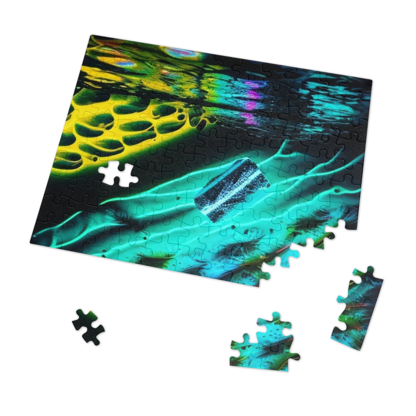 Jigsaw Puzzle (30, 110, 252, 500,1000-Piece) Florescent Glow 2