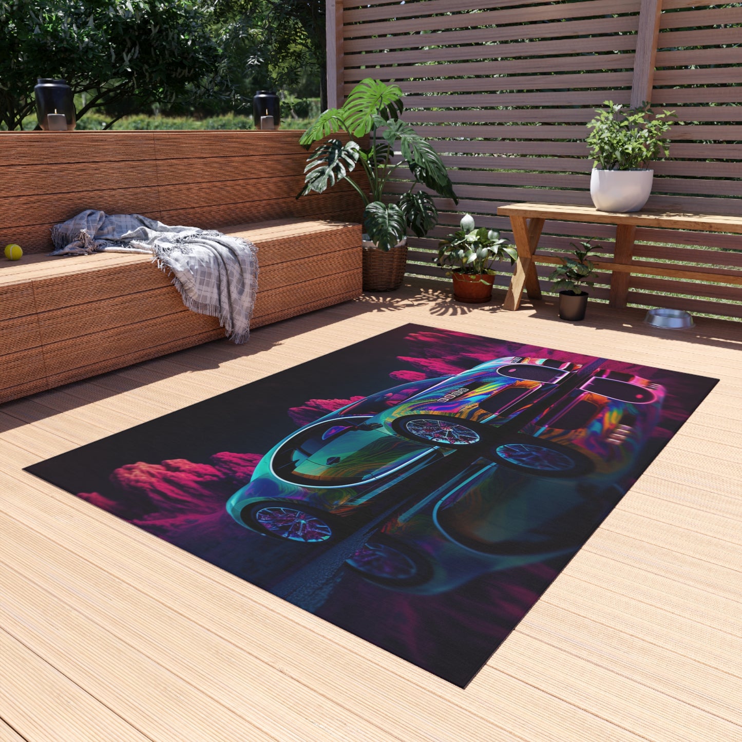 Outdoor Rug  Florescent Bugatti Flair 2