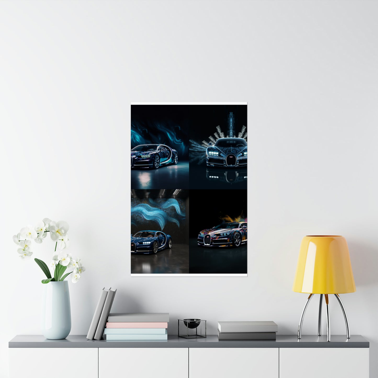 Premium Matte Vertical Posters Hyper Bugatti 5