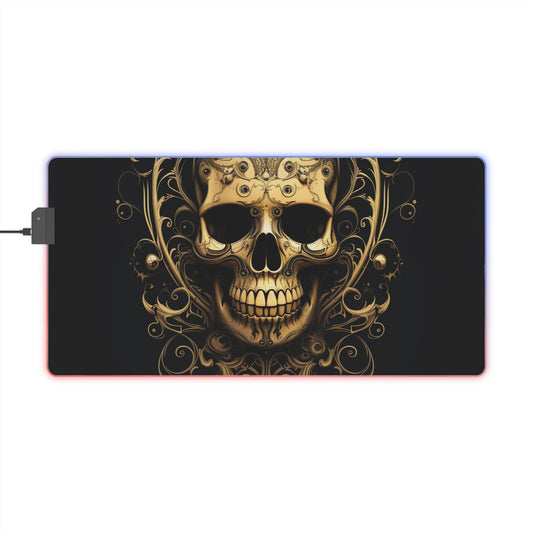 LED Gaming Mouse Pad Skull Treble Clef 3