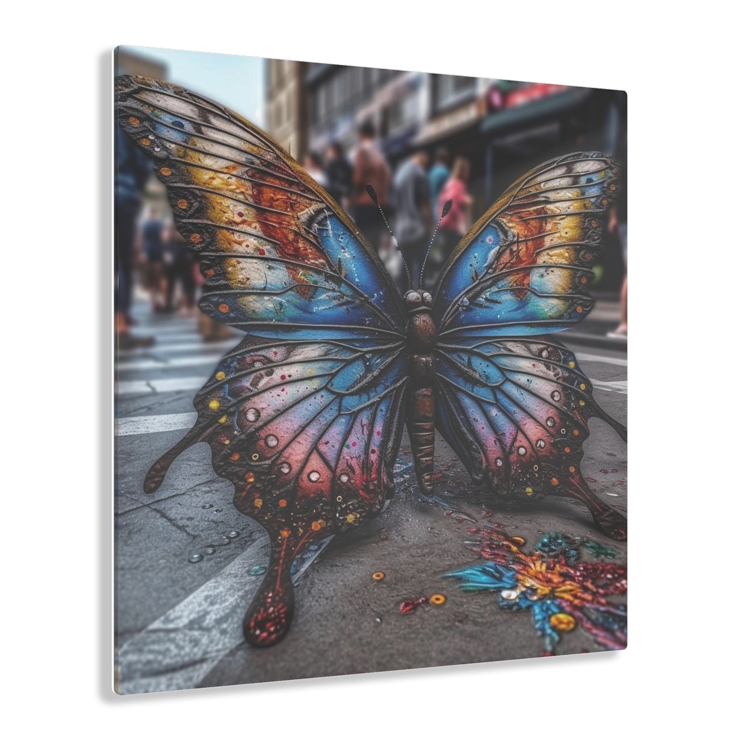 Acrylic Prints Liquid Street Butterfly 4