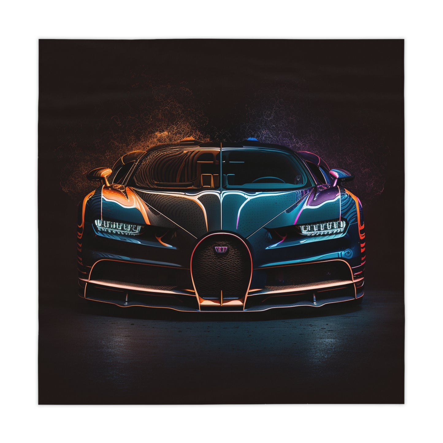 Tablecloth Bugatti Chiron Super 3