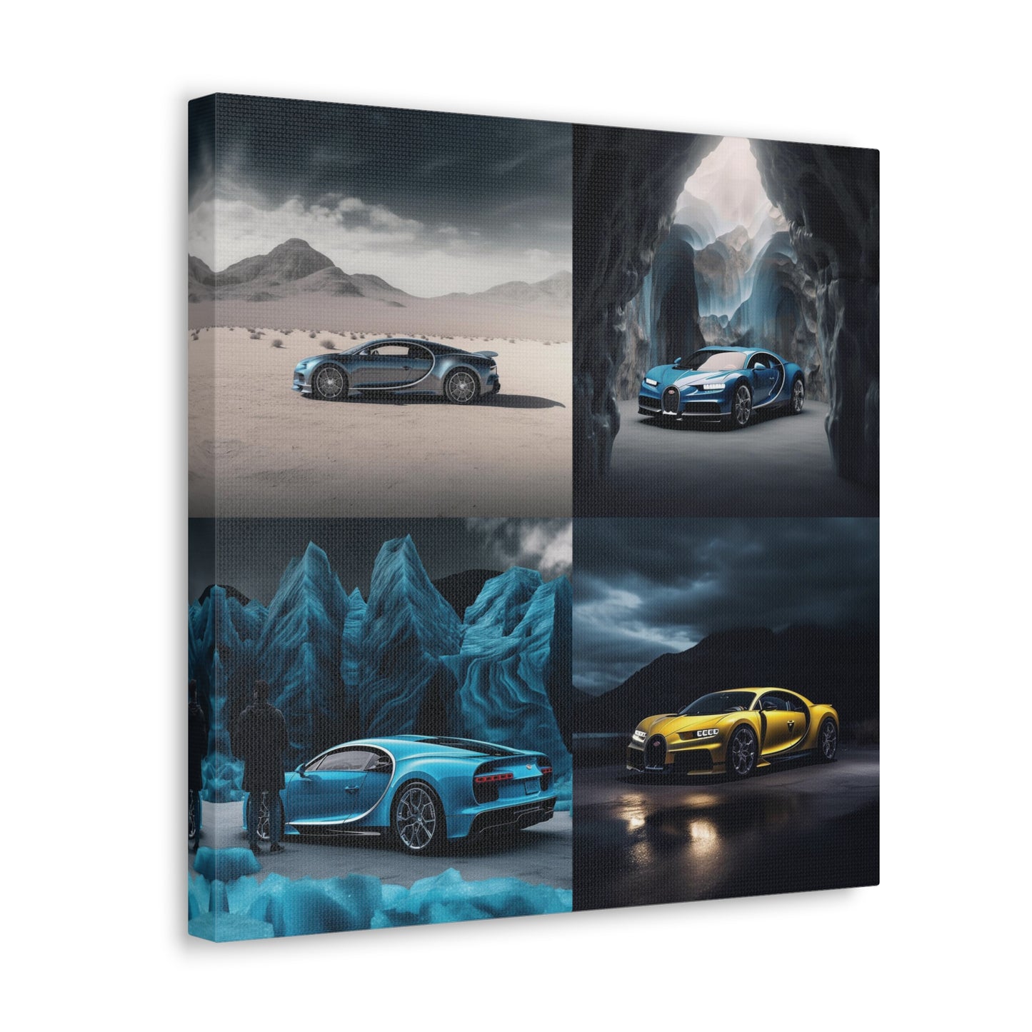 Canvas Gallery Wraps Bugatti Real Look 5