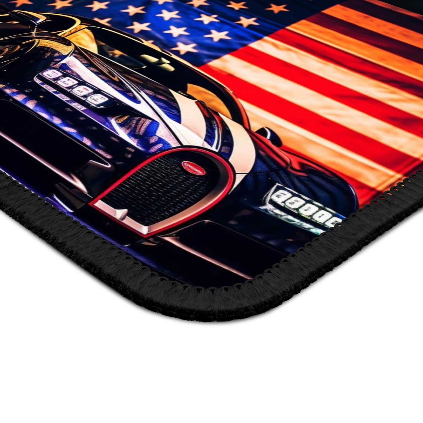 Gaming Mouse Pad  Macro Bugatti American Flag 5