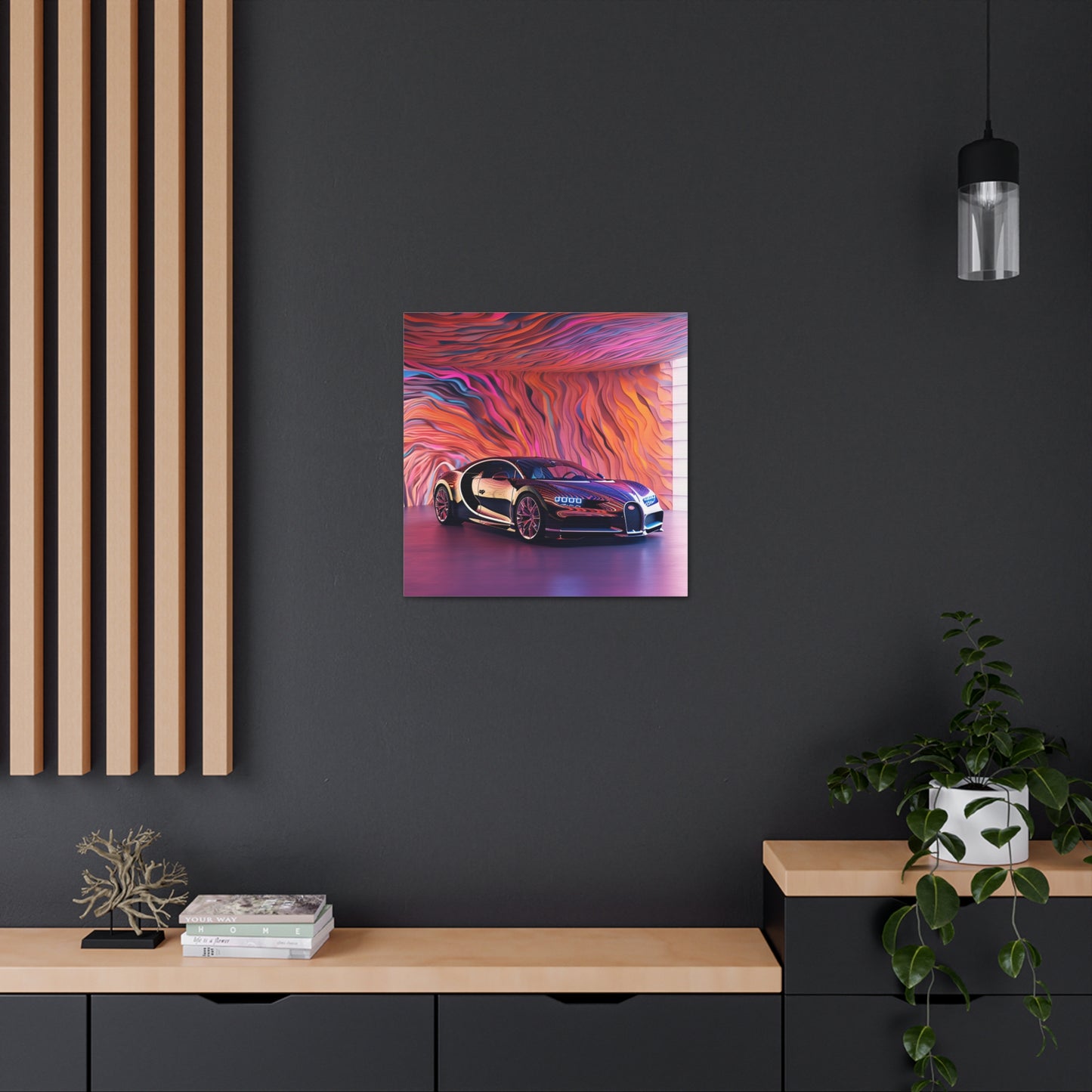 Canvas Gallery Wraps Bugatti Abstract Flair 4