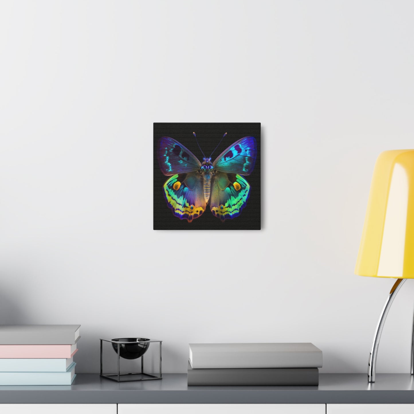 Canvas Gallery Wraps Neon Hue Butterfly 4