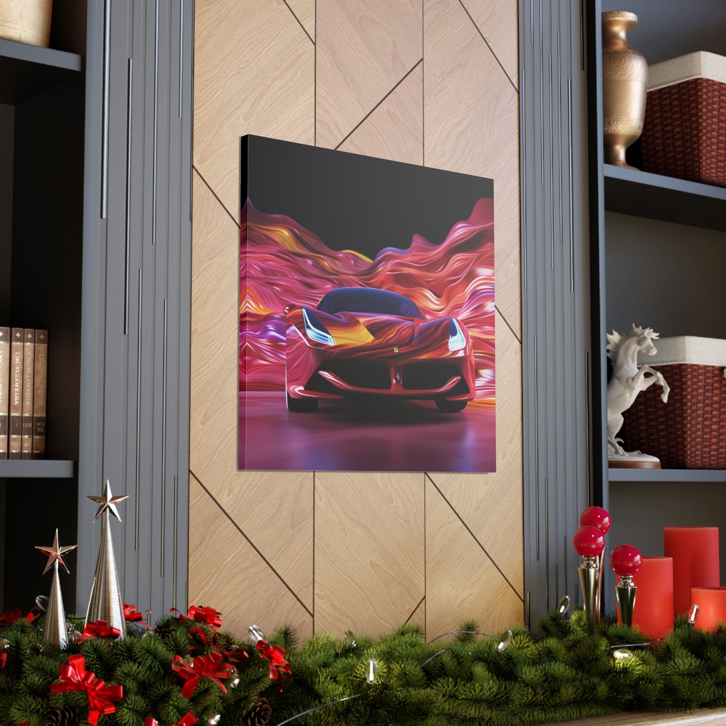 Canvas Gallery Wraps Ferrari Water Fusion 3