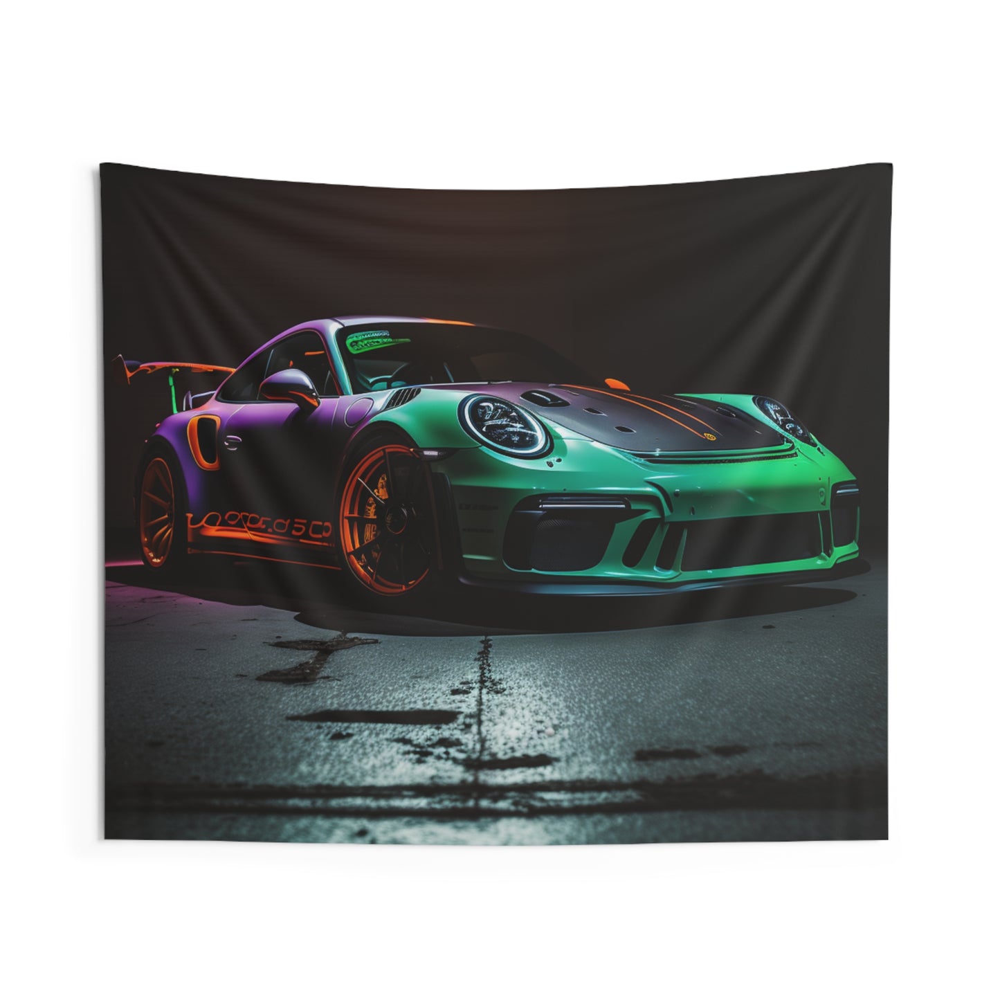 Indoor Wall Tapestries Porsche Color 4