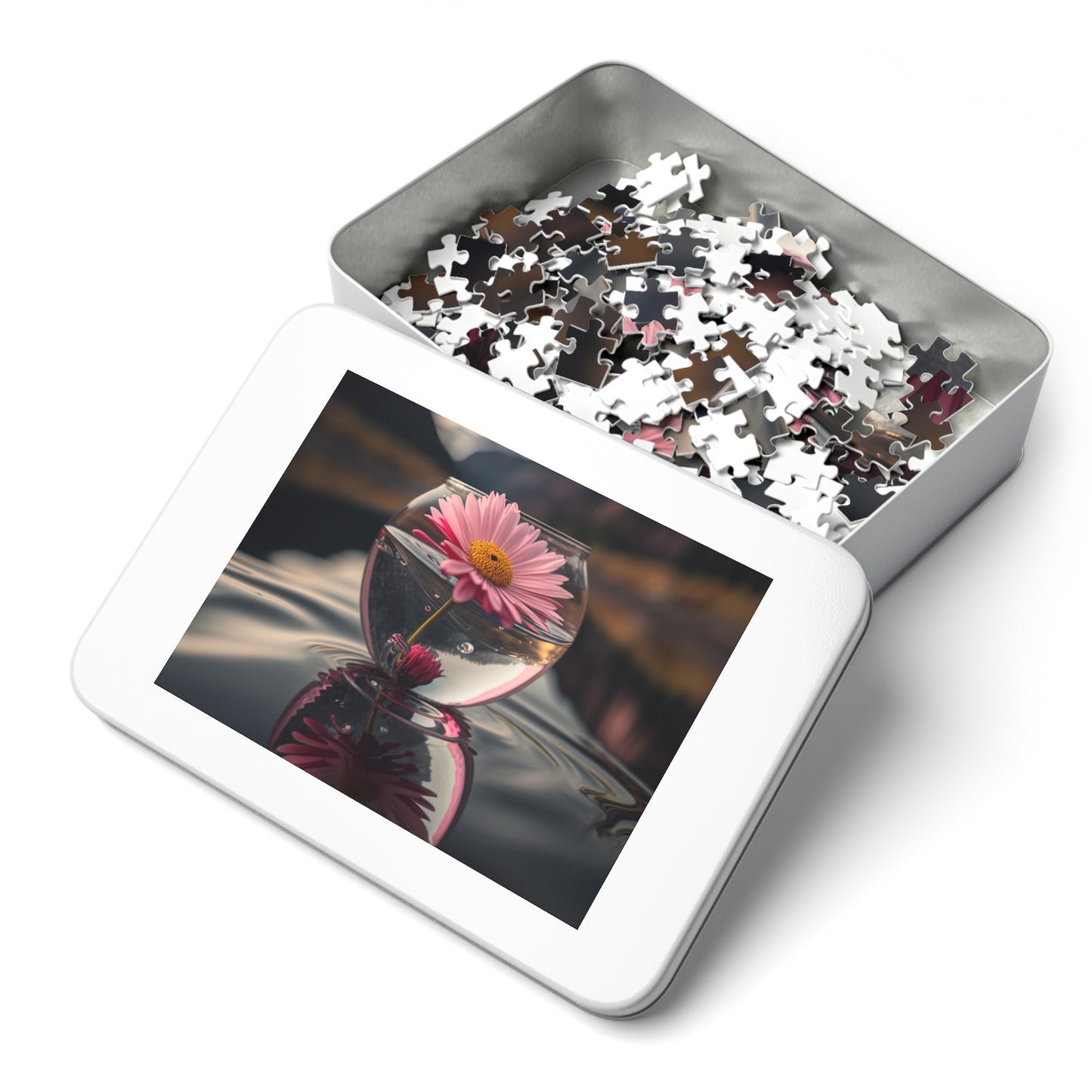 Jigsaw Puzzle (30, 110, 252, 500,1000-Piece) Daisy in a vase 3