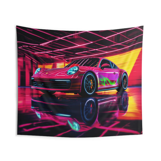 Indoor Wall Tapestries Macro Porsche 3