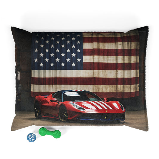 Pet Bed American Flag Farrari 4
