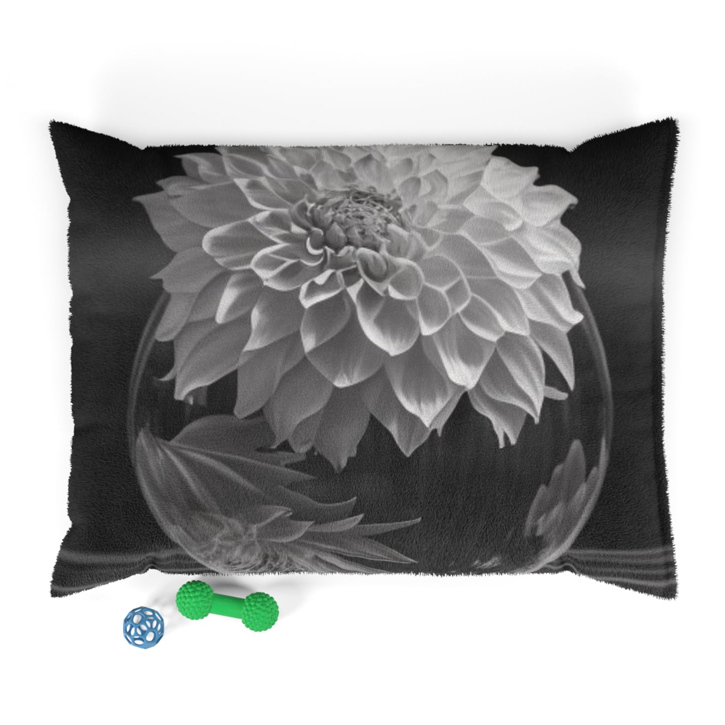 Pet Bed White Dahlia 1