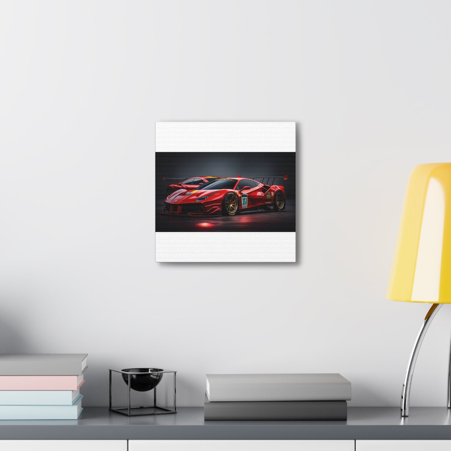 Canvas Gallery Wraps Ferrari Red 2