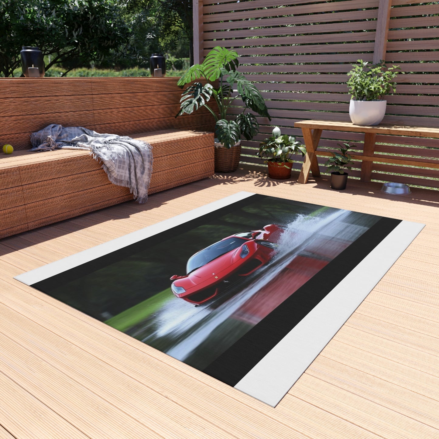 Outdoor Rug  Water Ferrari Splash 2