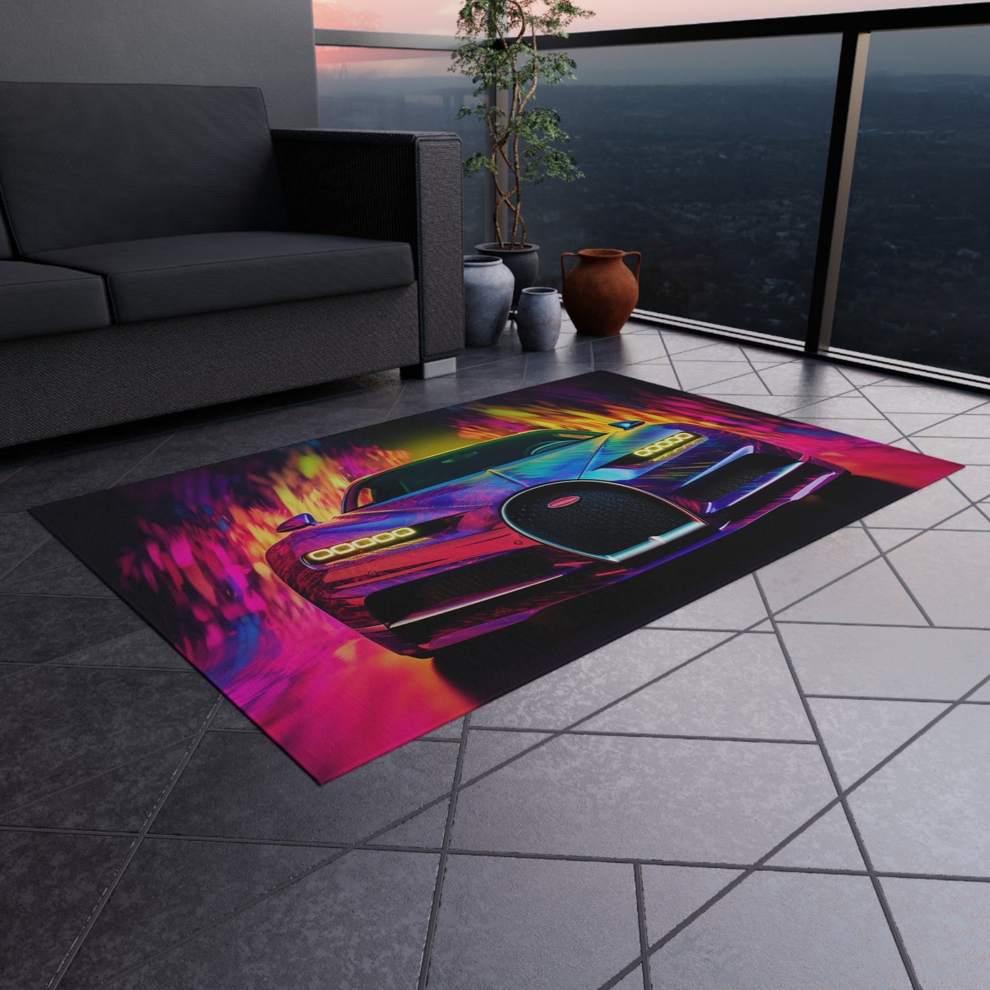 Outdoor Rug  Florescent Bugatti Flair 3