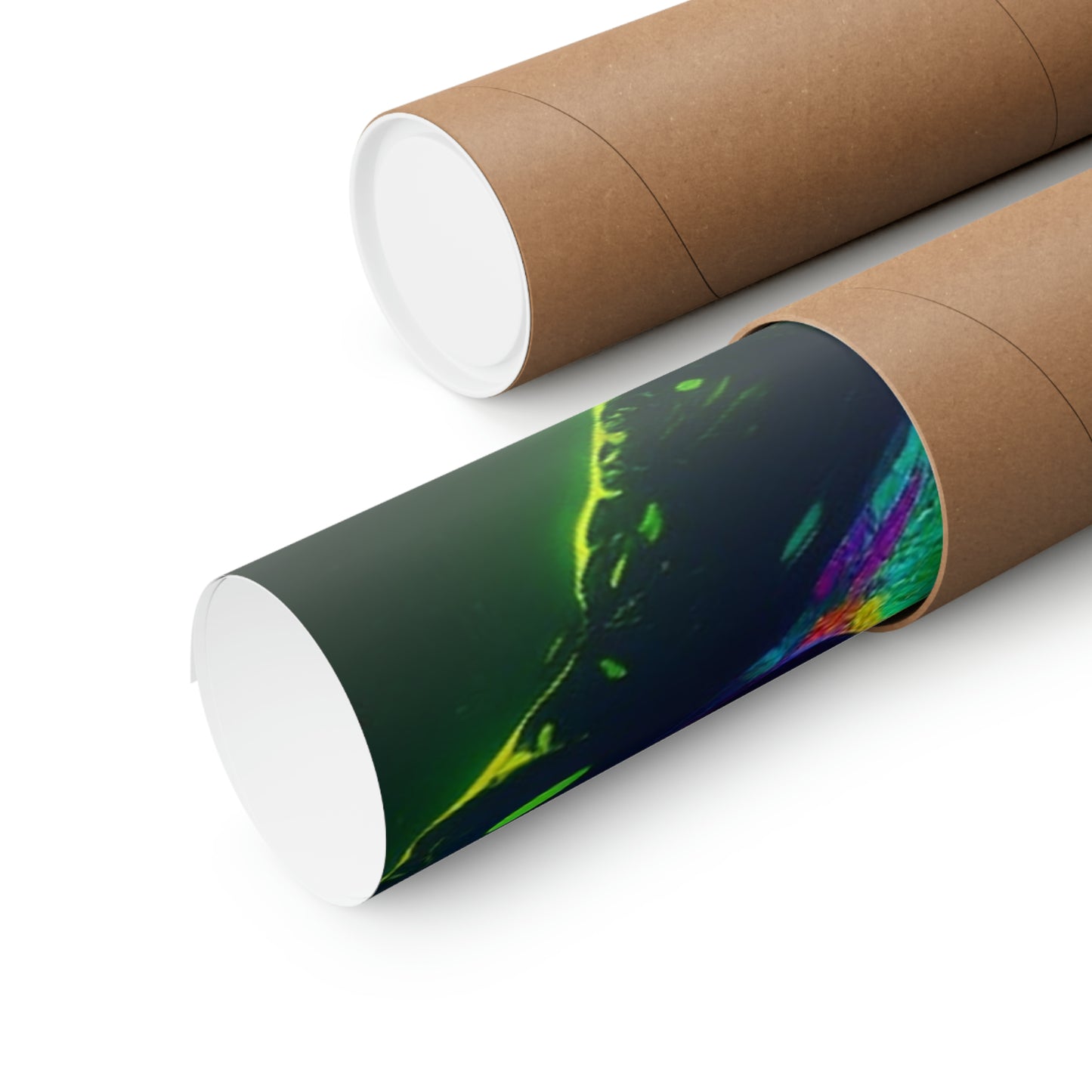 Premium Matte Vertical Posters Florescent Glow 4