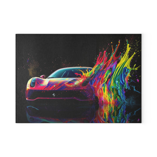 Glass Cutting Board Ferrari Fusion Water 3