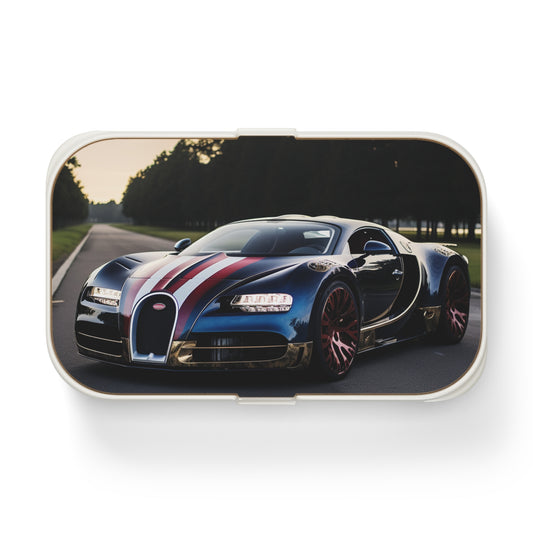 Bento Lunch Box Bugatti Flag American 1