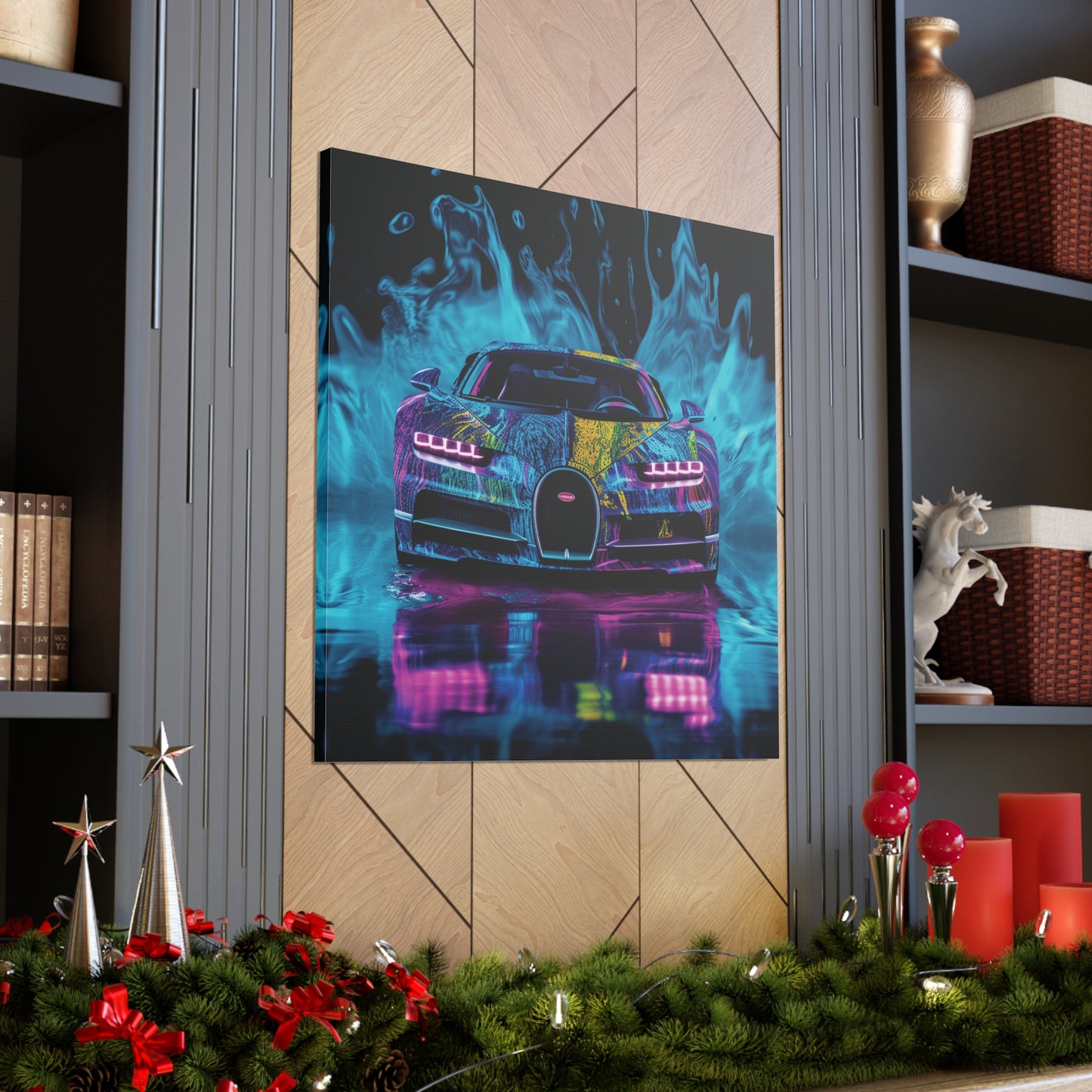 Canvas Gallery Wraps Bugatti Water 2