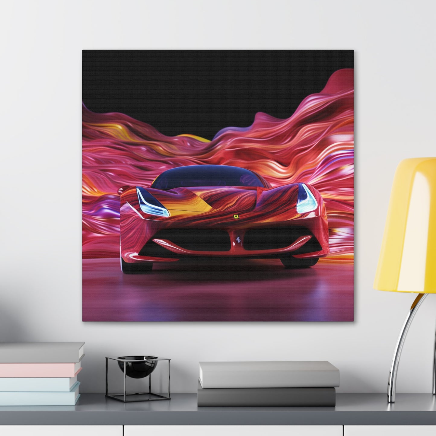 Canvas Gallery Wraps Ferrari Water Fusion 3