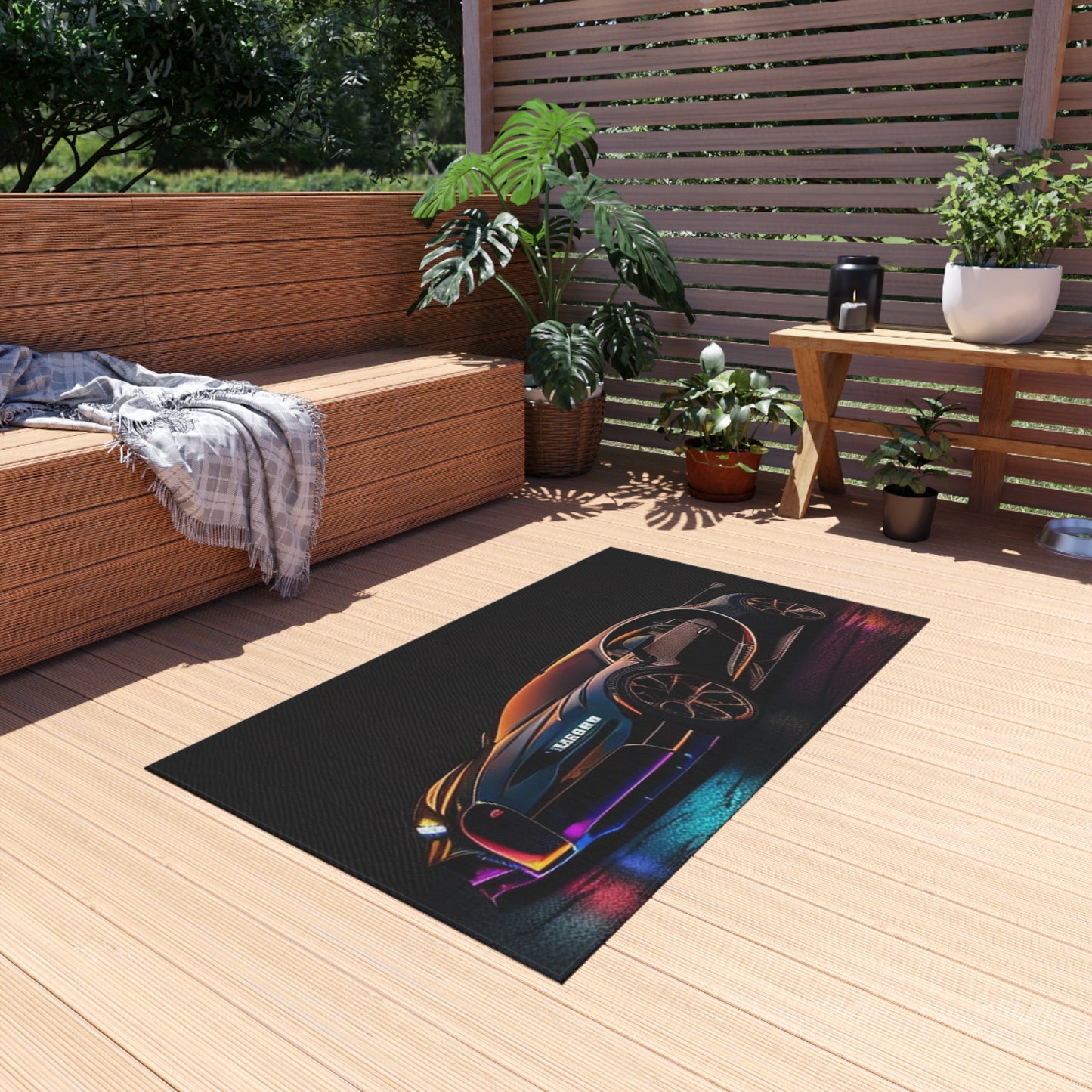 Outdoor Rug  Bugatti Chiron Super 4