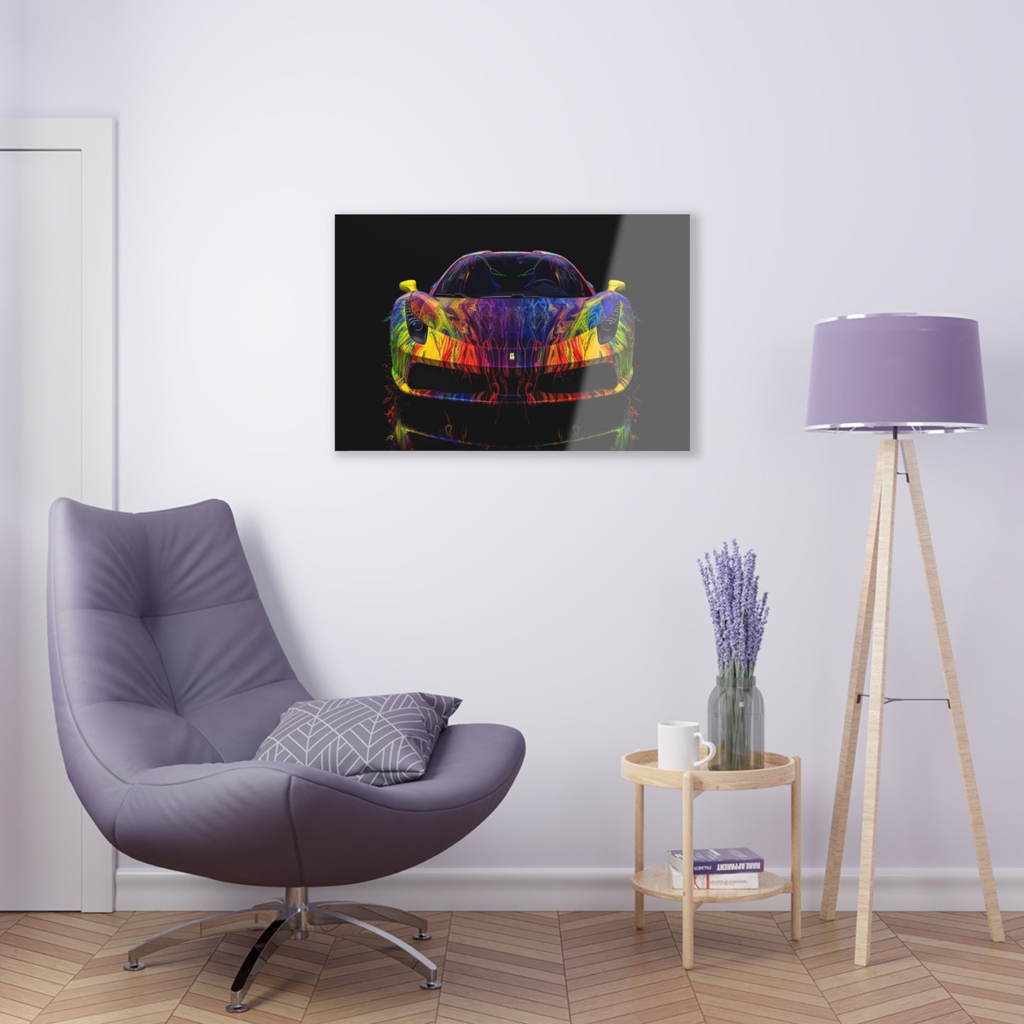 Acrylic Prints Ferrari Color 2