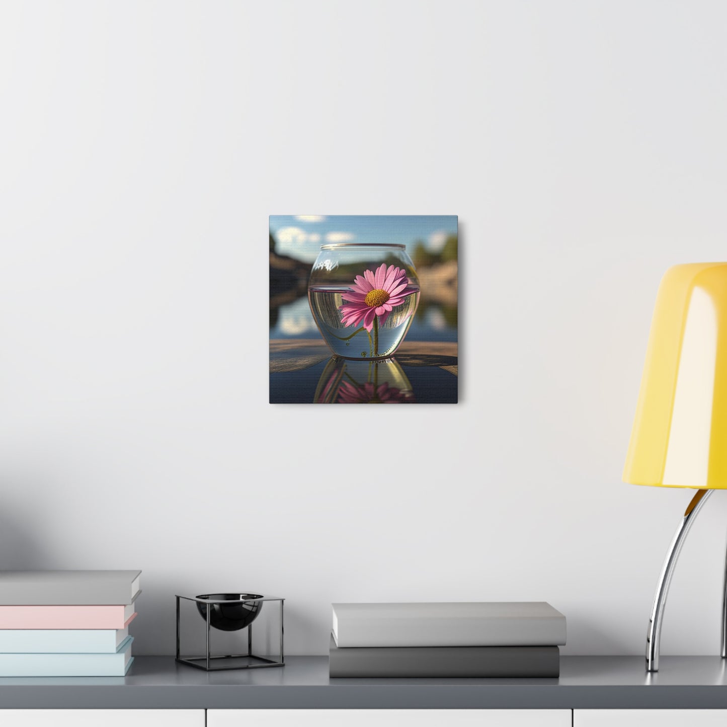 Canvas Gallery Wraps Pink Daisy 3
