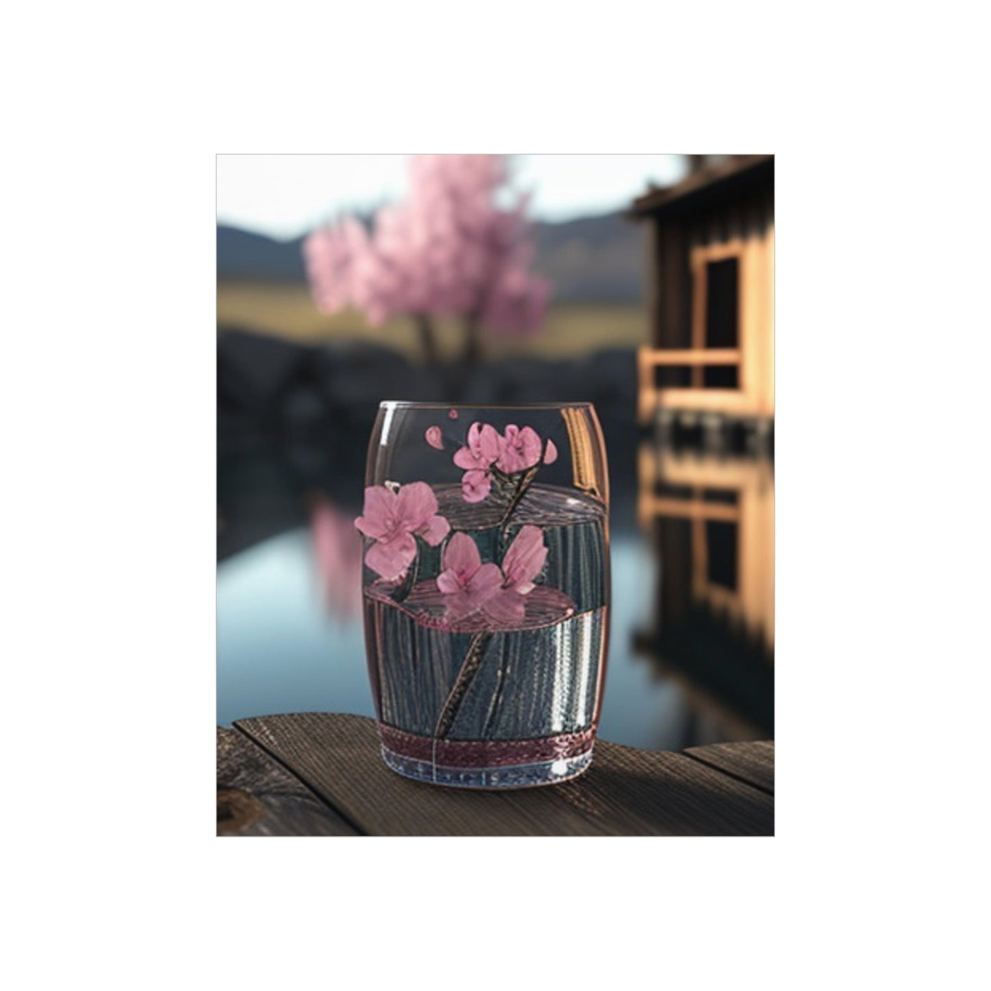 Premium Matte Vertical Posters Cherry Blossom 1