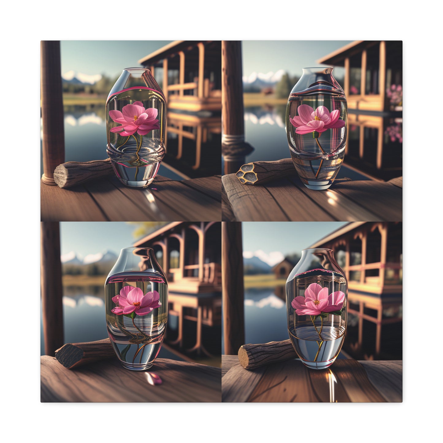 Canvas Gallery Wraps Pink Magnolia 5