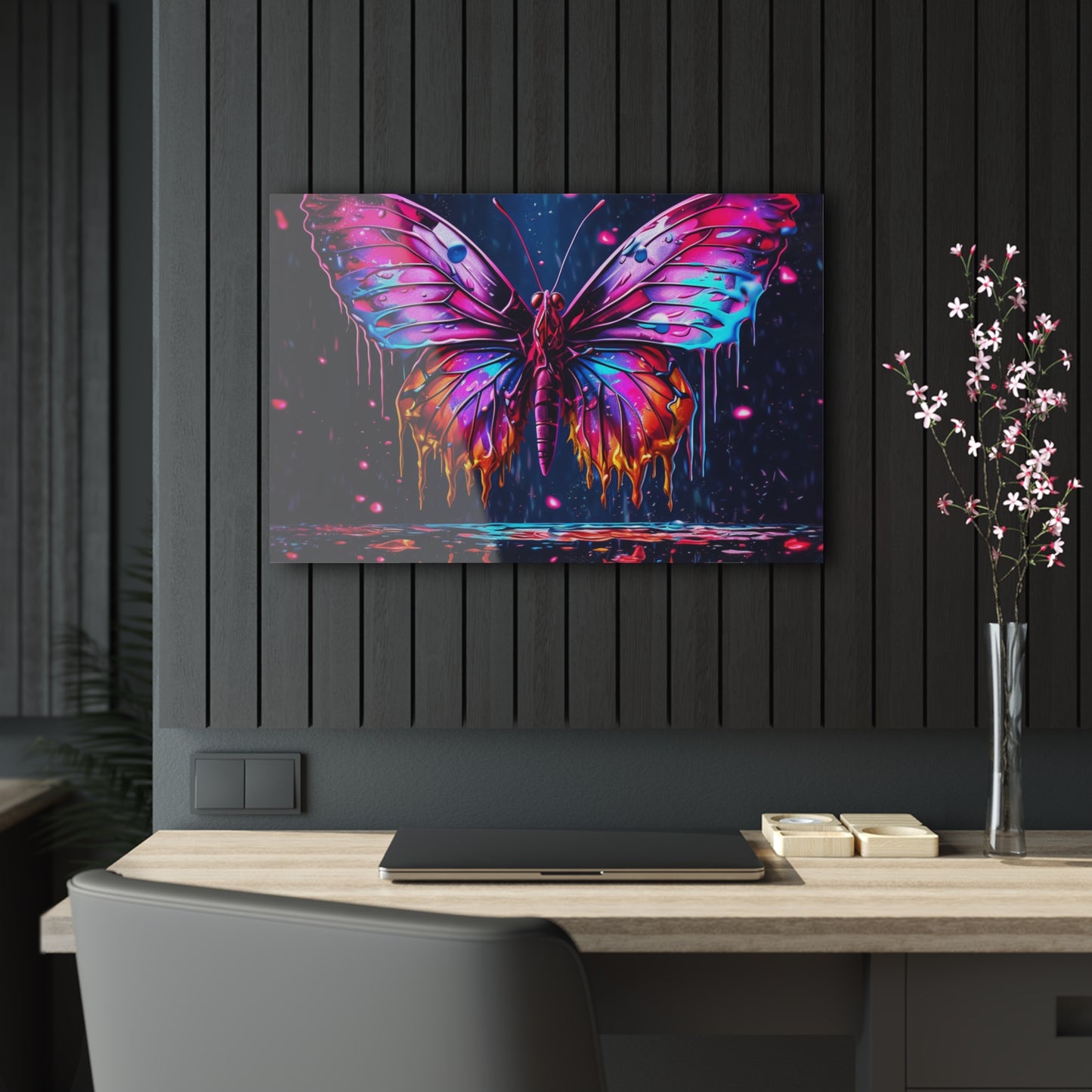 Acrylic Prints Pink Butterfly Flair 2