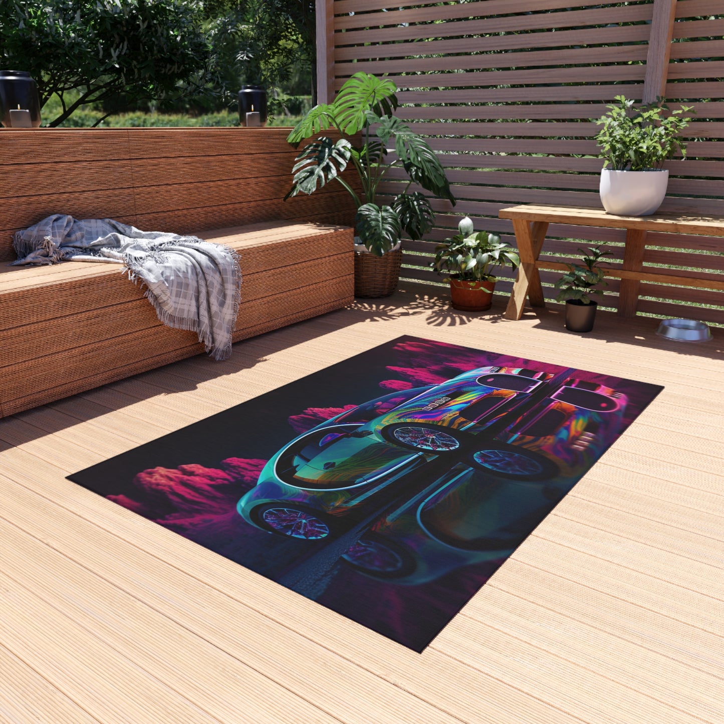 Outdoor Rug  Florescent Bugatti Flair 2