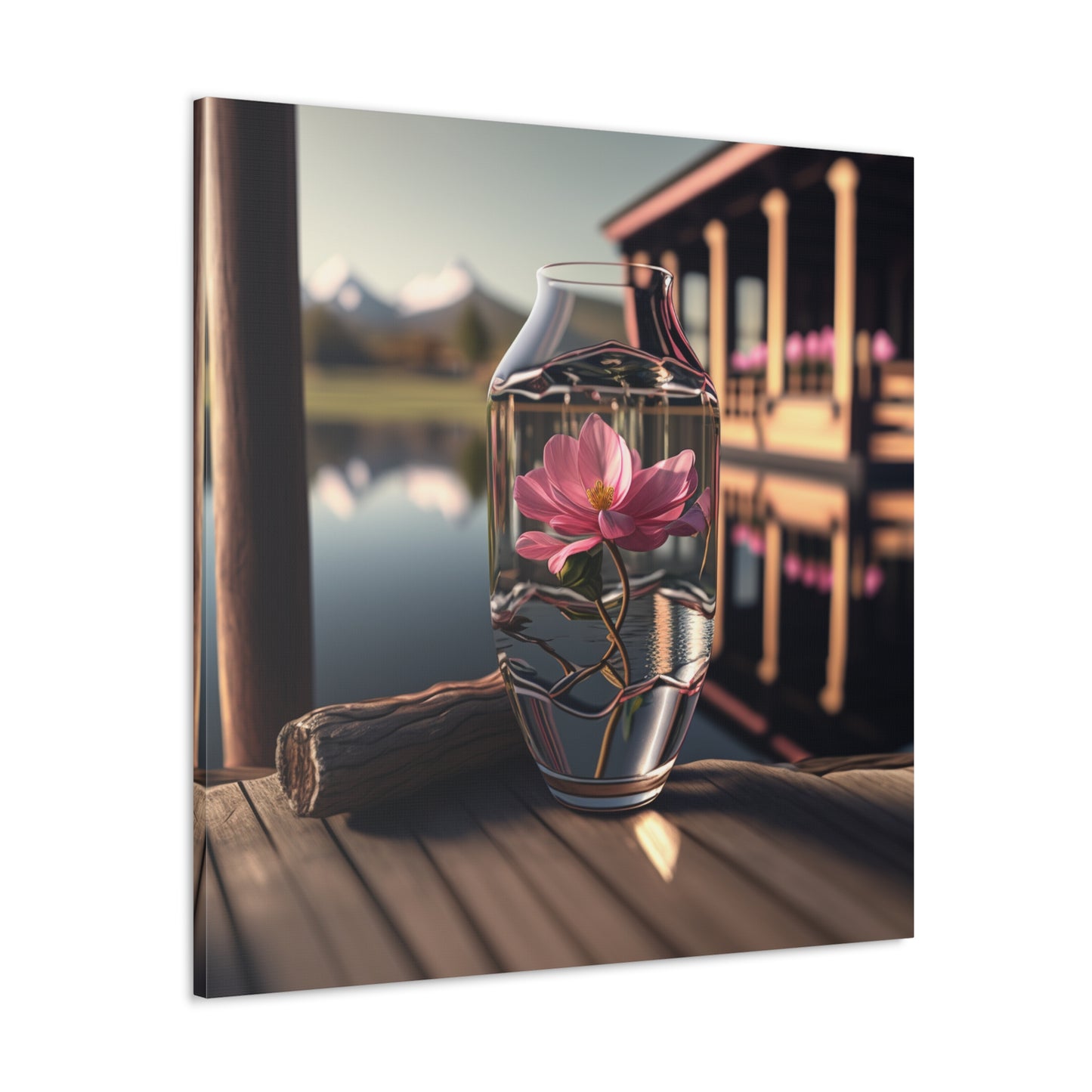 Canvas Gallery Wraps Pink Magnolia 1