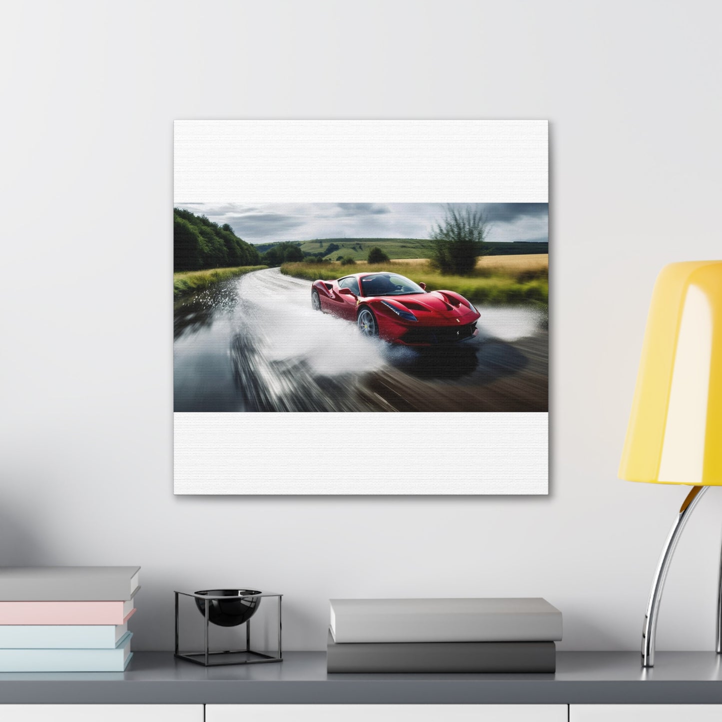 Canvas Gallery Wraps Water Ferrari Splash 4