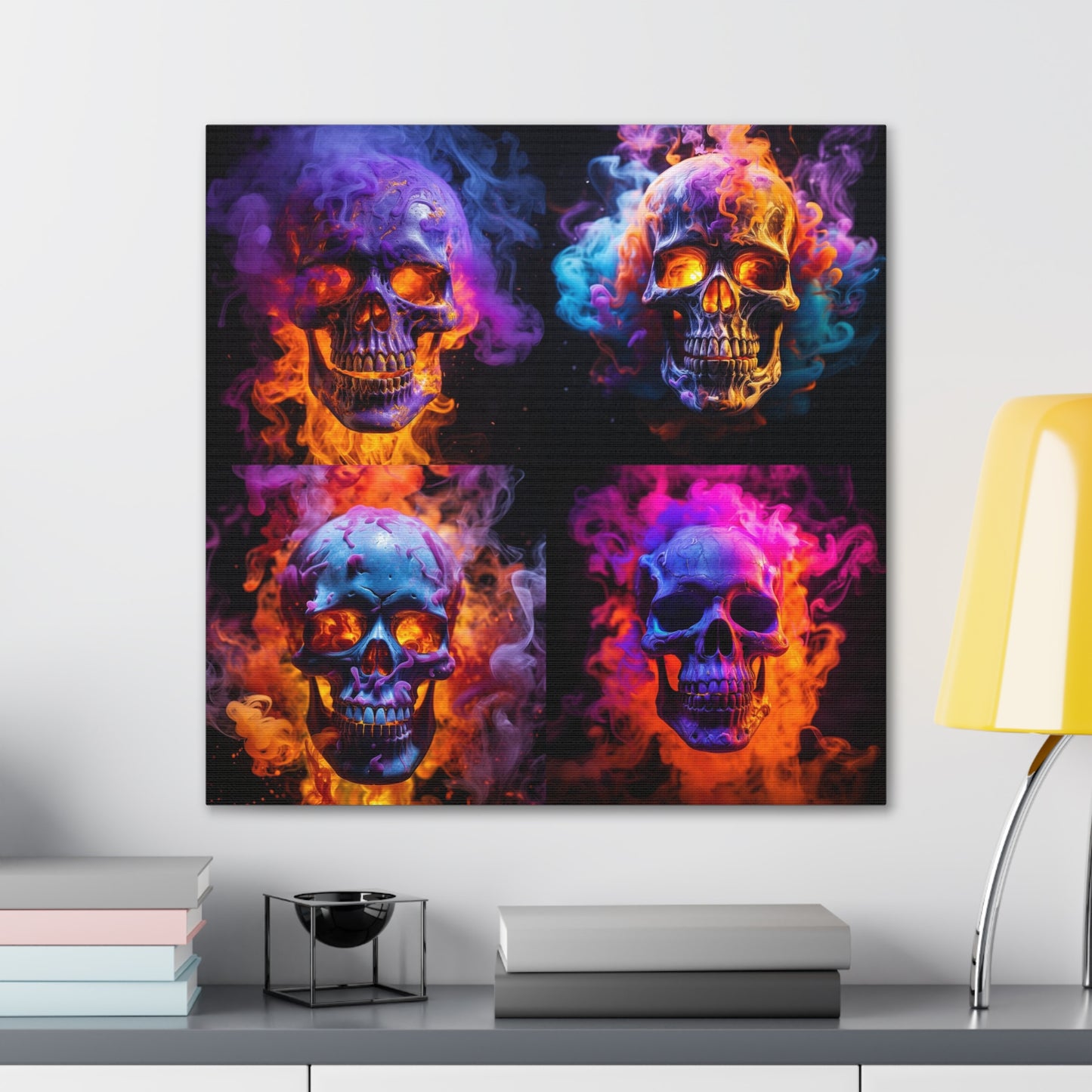 Canvas Gallery Wraps Macro Skull 5