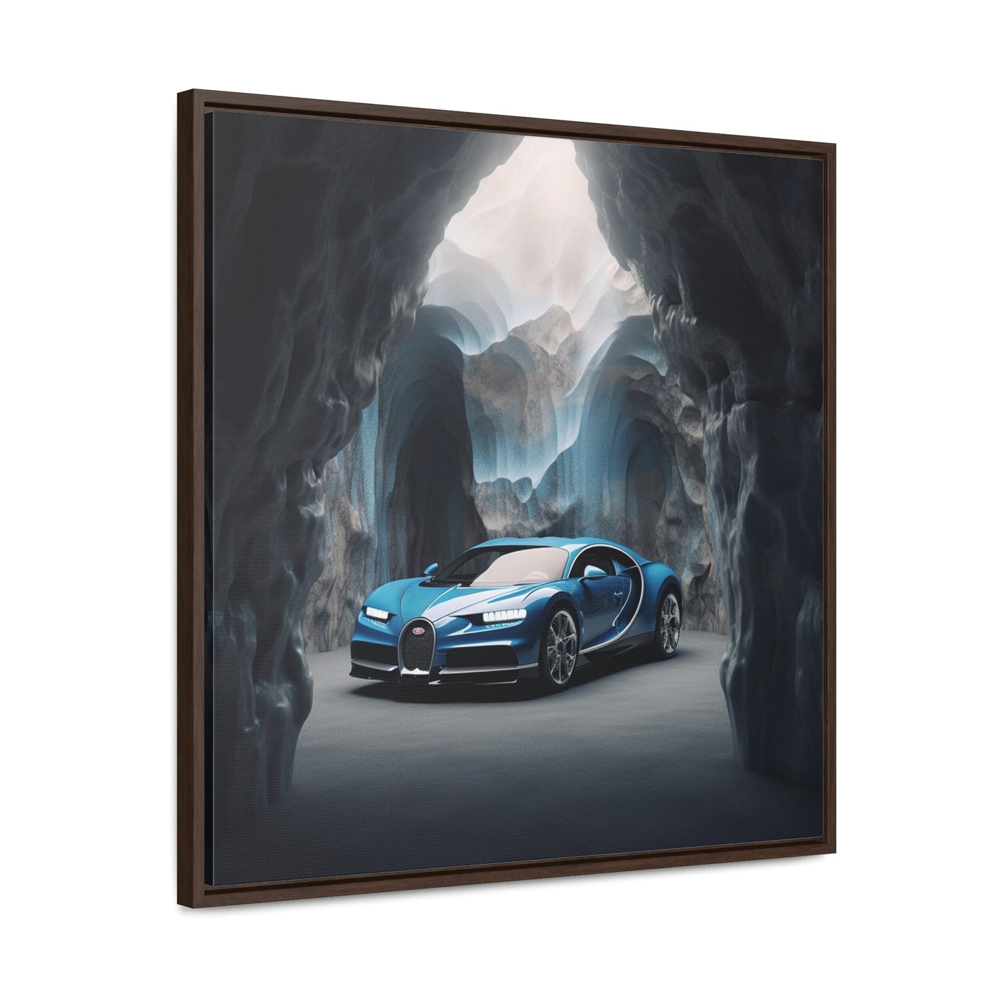 Gallery Canvas Wraps, Square Frame Bugatti Real Look 2