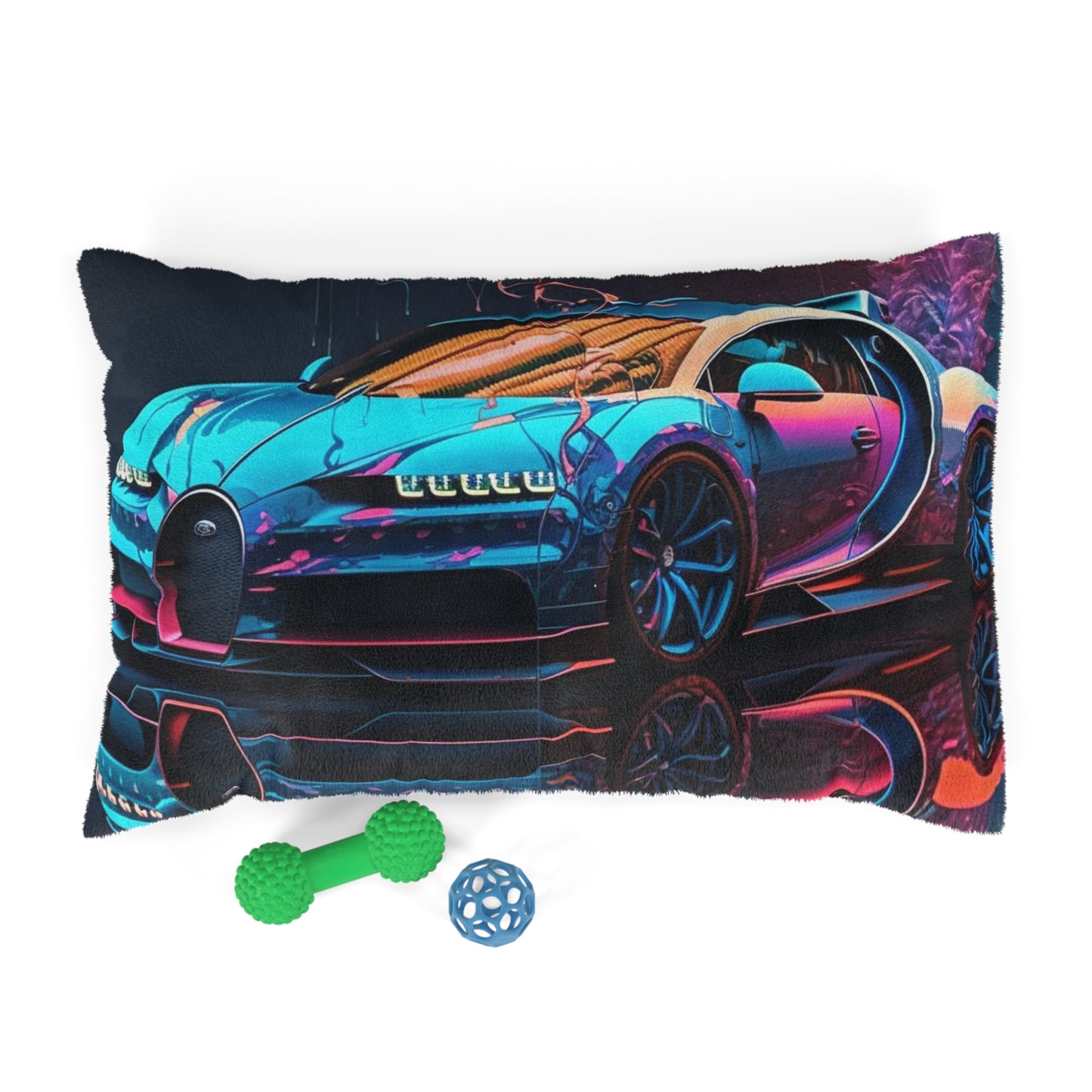 Pet Bed Bugatti Neon Chiron 4