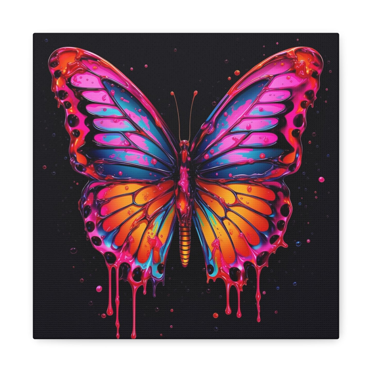 Canvas Gallery Wraps Pink Butterfly Flair 1