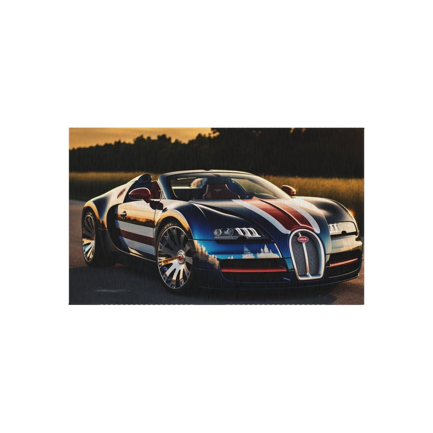 Outdoor Rug  Bugatti Flag American 3