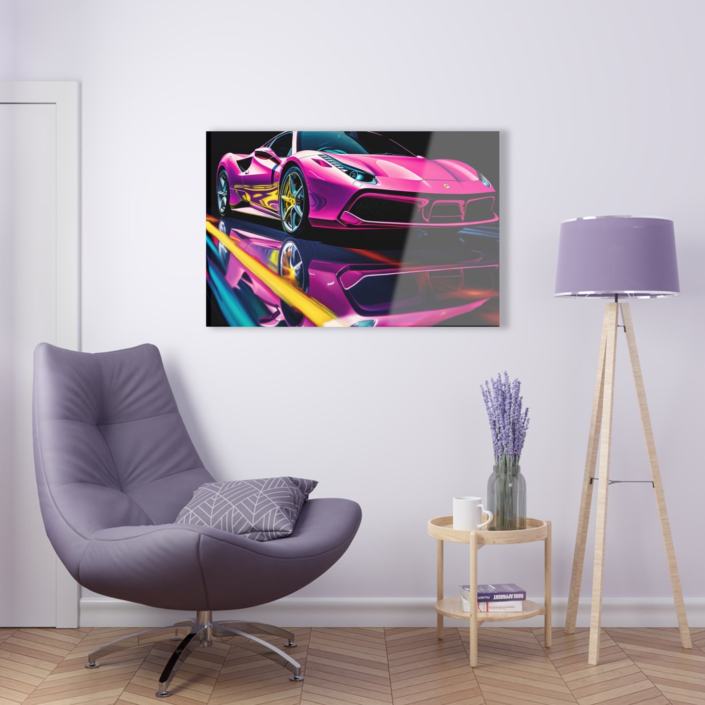 Acrylic Prints Ferrari Flair Macro 4