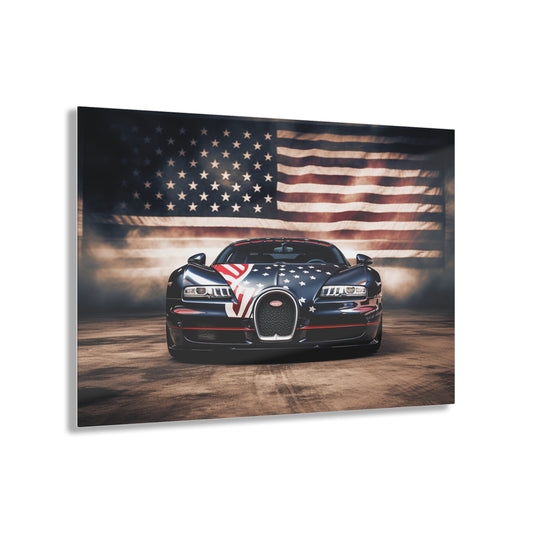 Acrylic Prints Bugatti American Flag 2