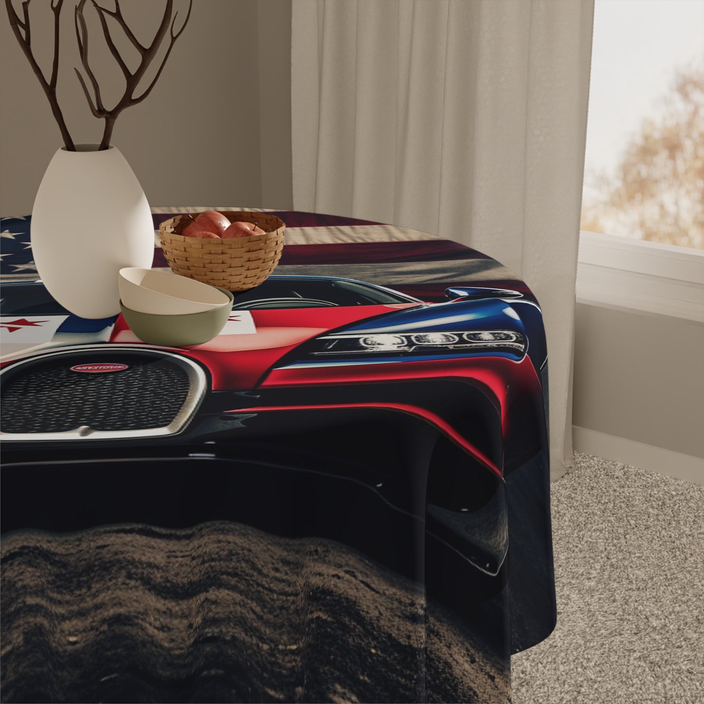 Tablecloth Bugatti American Flag 3