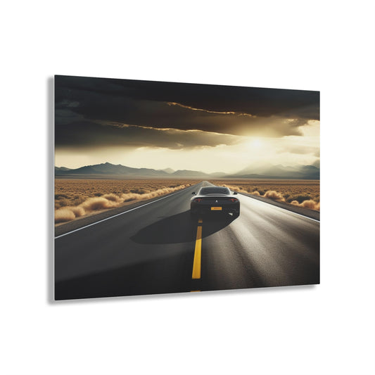 Acrylic Prints Ferrari Road 1