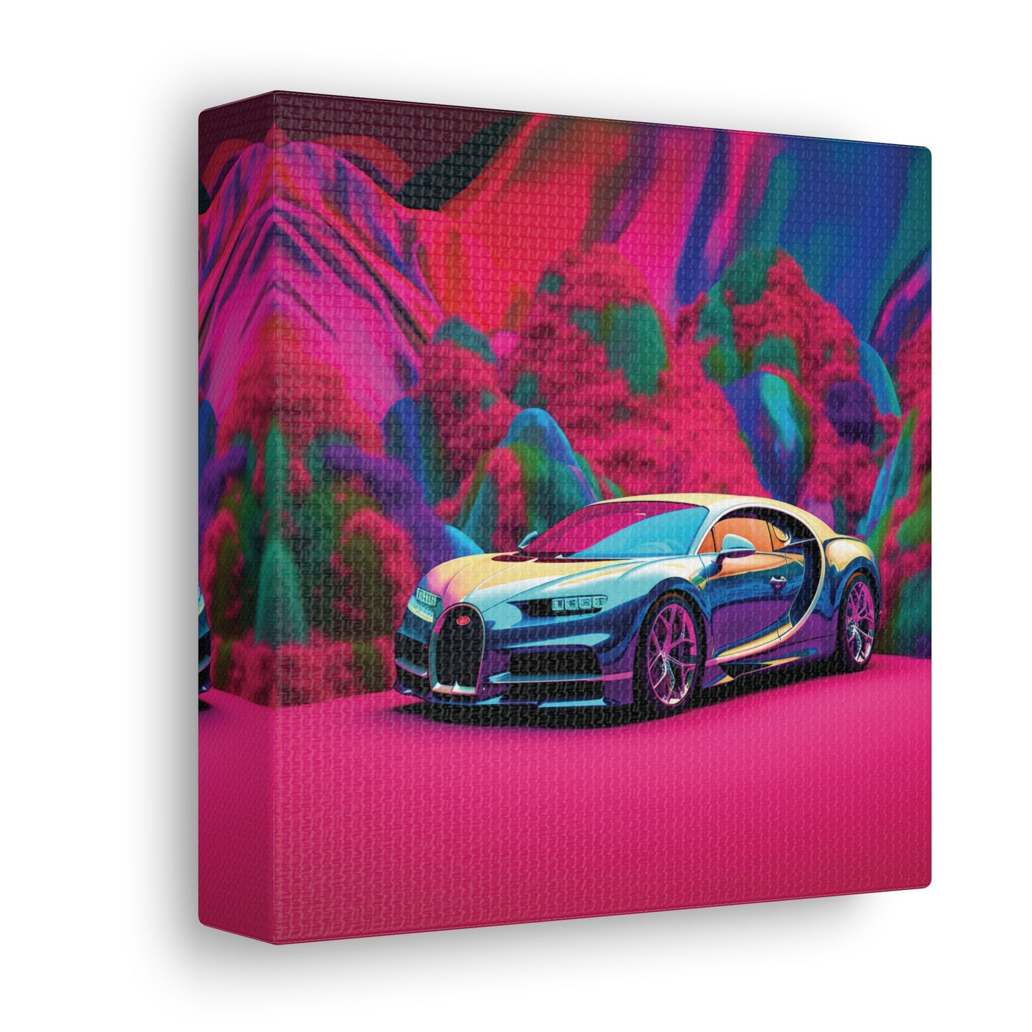 Canvas Gallery Wraps Florescent Bugatti Flair 4