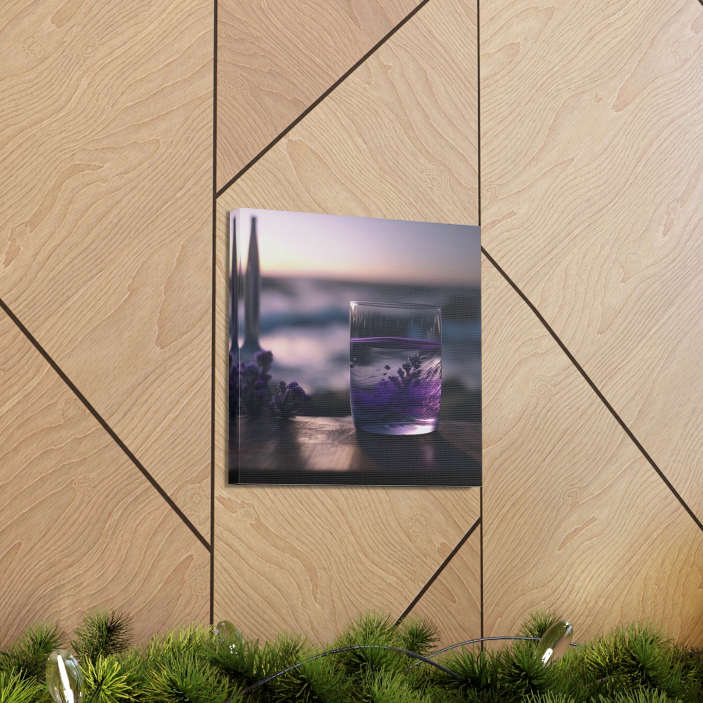 Canvas Gallery Wraps Lavender in a vase 4