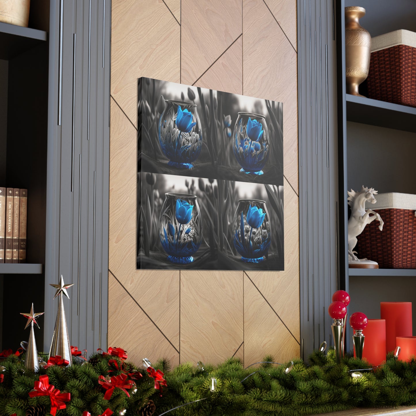 Canvas Gallery Wraps Tulip Blue 5