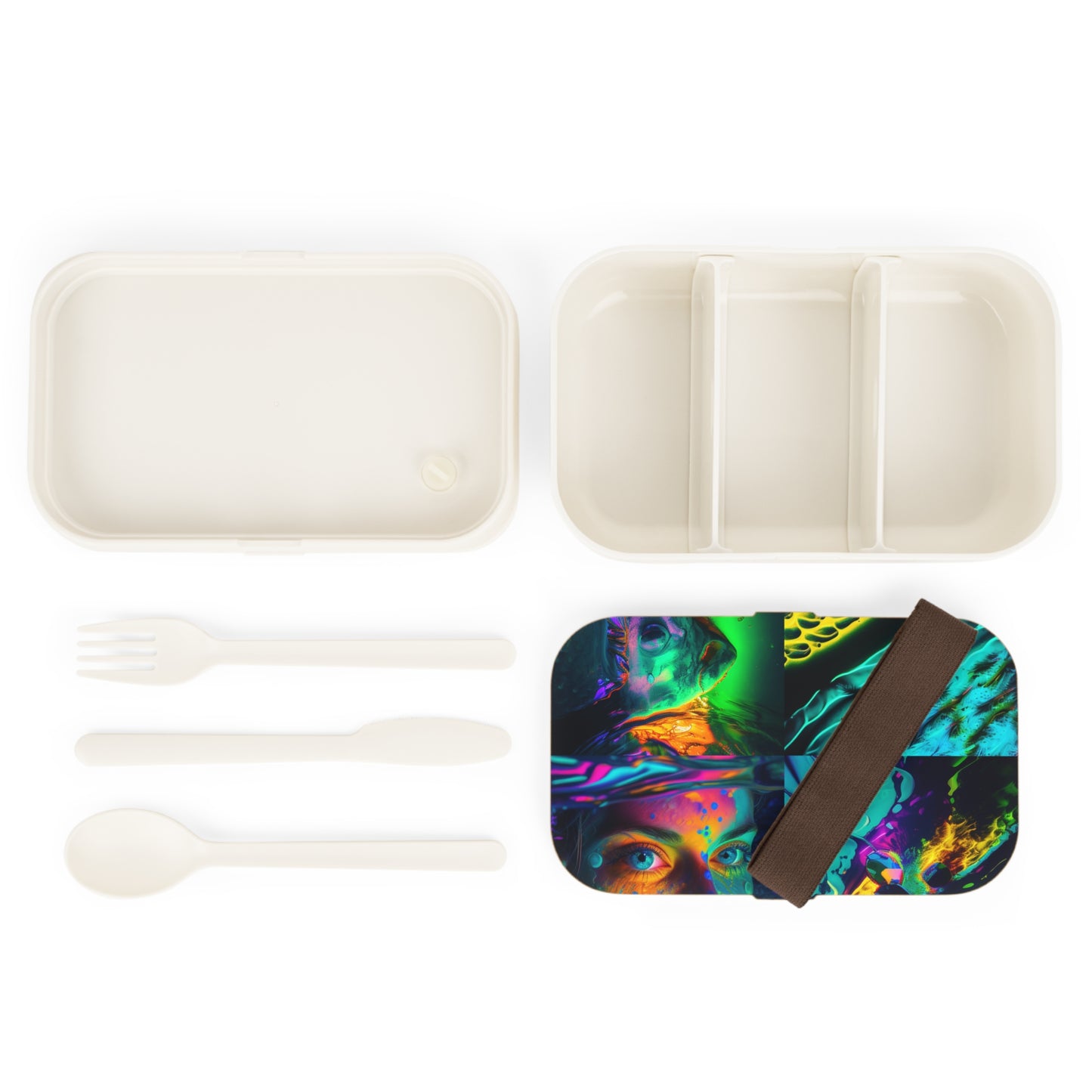 Bento Lunch Box Florescent Glow 5