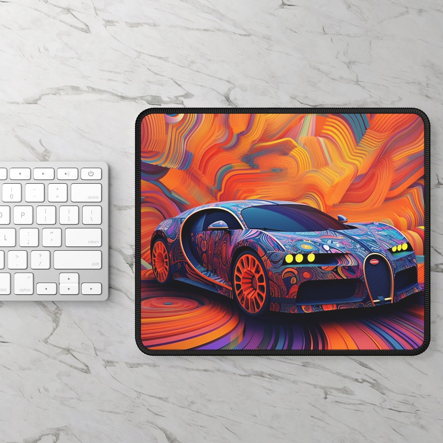 Gaming Mouse Pad  Bugatti Abstract Concept 4