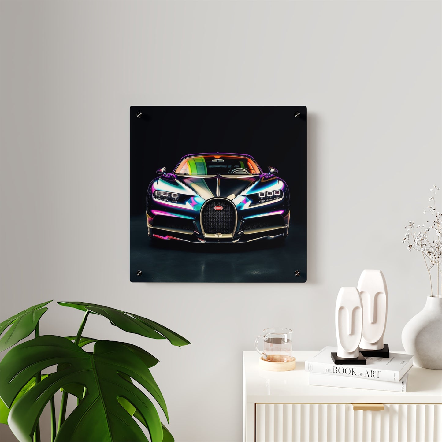 Acrylic Wall Art Panels Hyper Bugatti Chiron 4