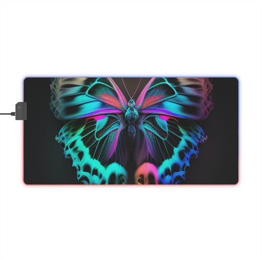 LED Gaming Mouse Pad Neon Butterfly Fusion 2